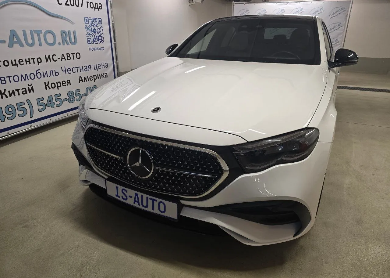 Mercedes Benz E-200 2025 БЕЛЫЙ